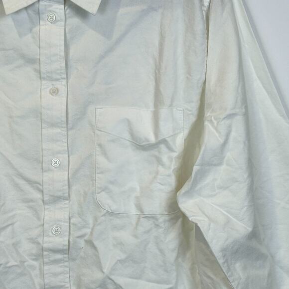 Everlane White Button-Up Blouse - Picture 6 of 11